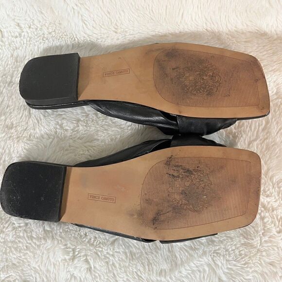 Vince Camuto Ambralee Square Toe Slides 6.5 - Picture 7 of 9